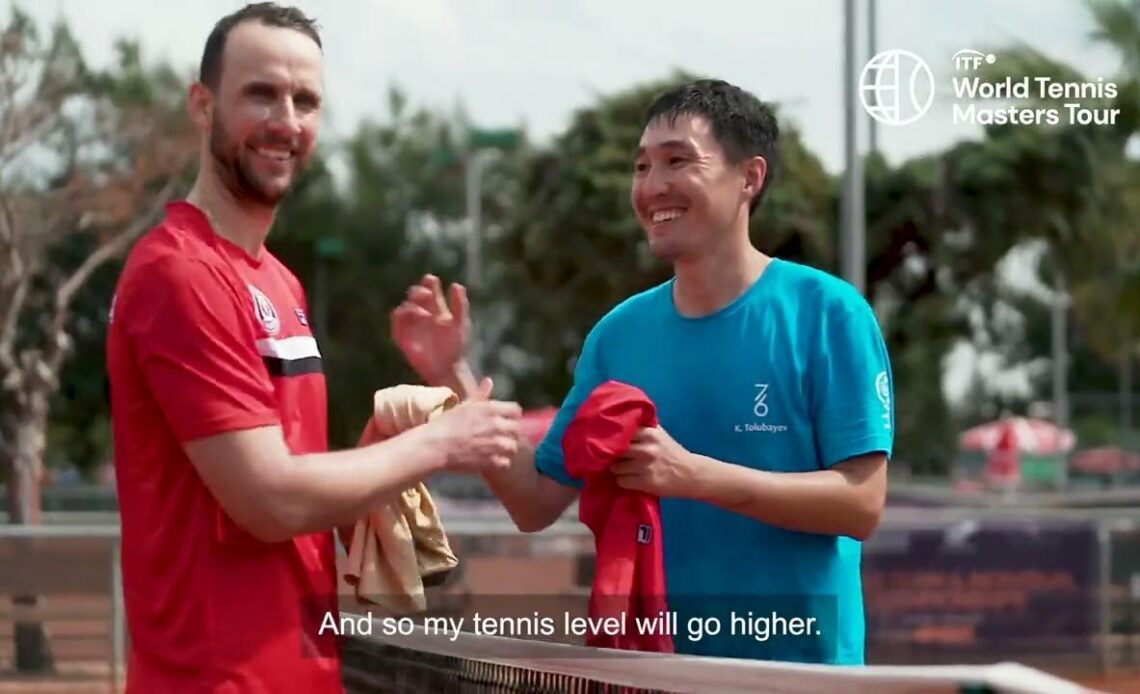 'Masters tennis makes my level go higher'