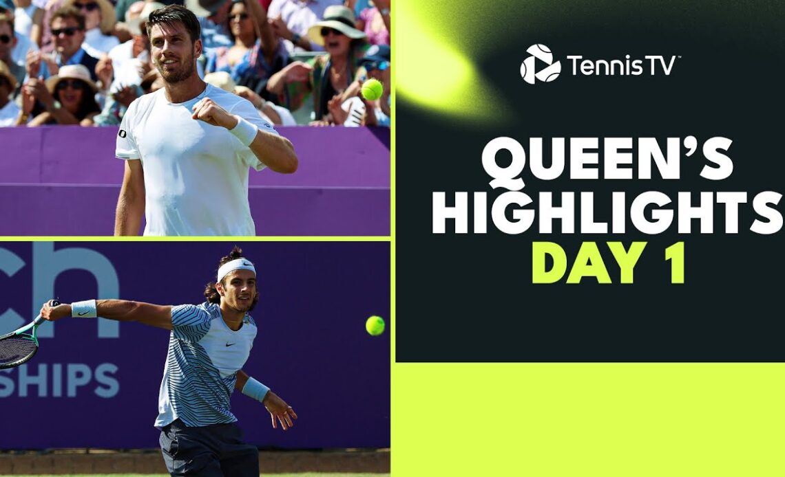 Norrie vs Kecmanovic, Musetti, Evans & Shelton In Action! | Queen's 2023 Highlights Day 1