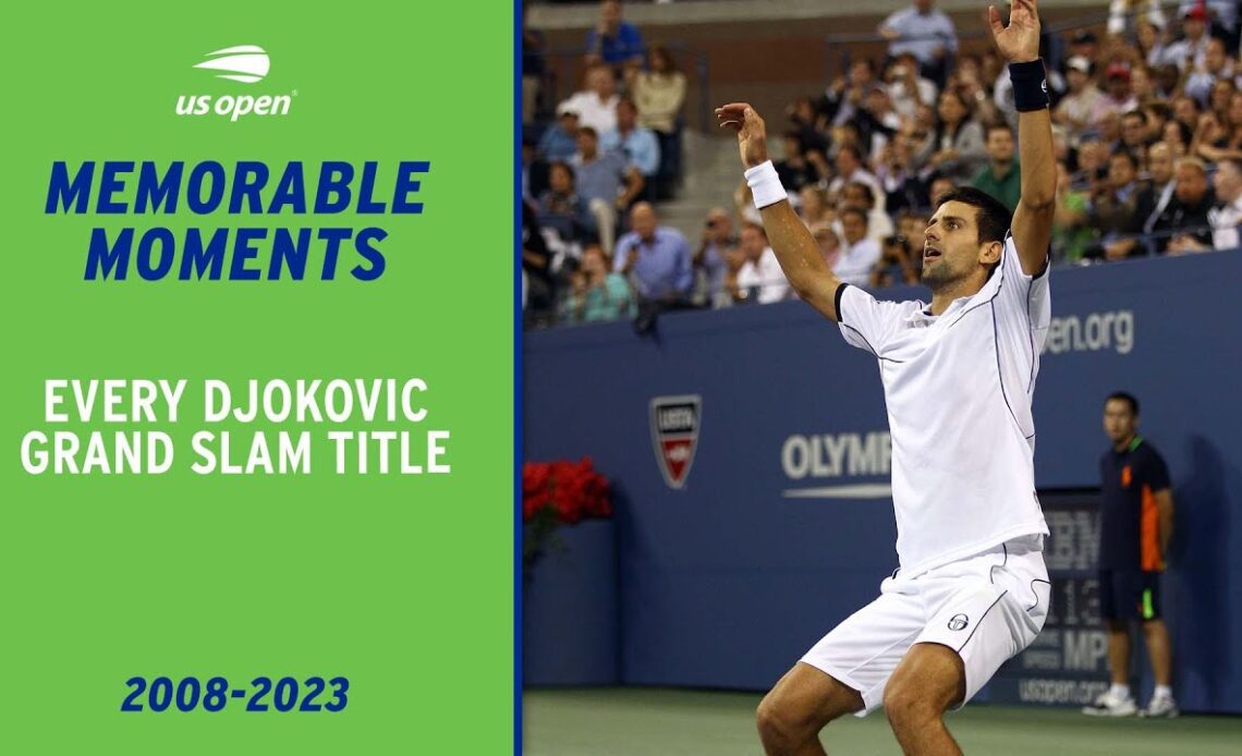 Novak Djokovic: All 23 Grand Slam Titles