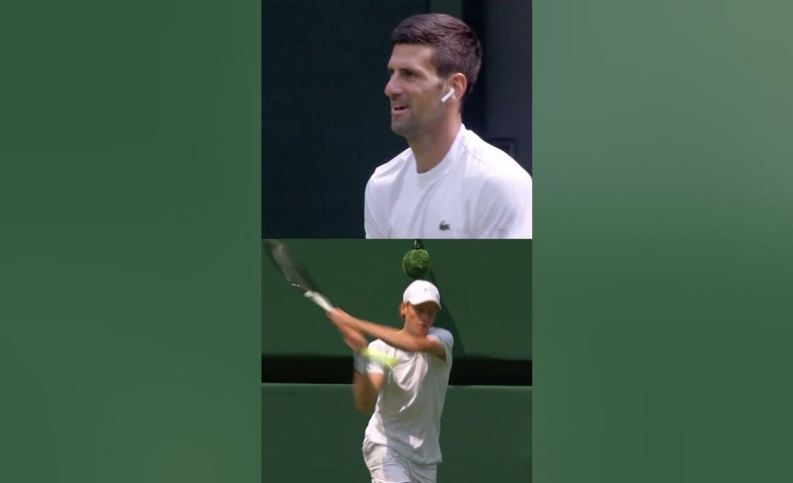 Novak Djokovic Approves! 👍 #shorts