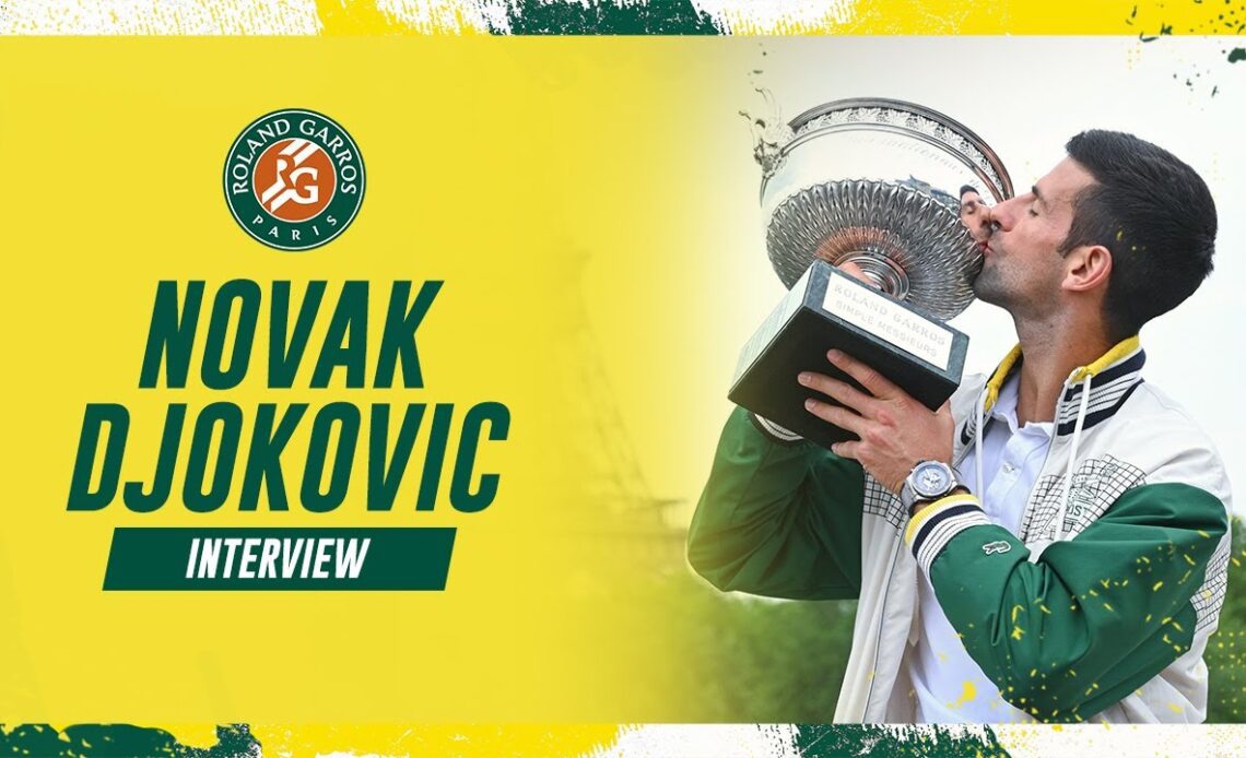 Novak Djokovic - Interview after victory | Roland-Garros 2023