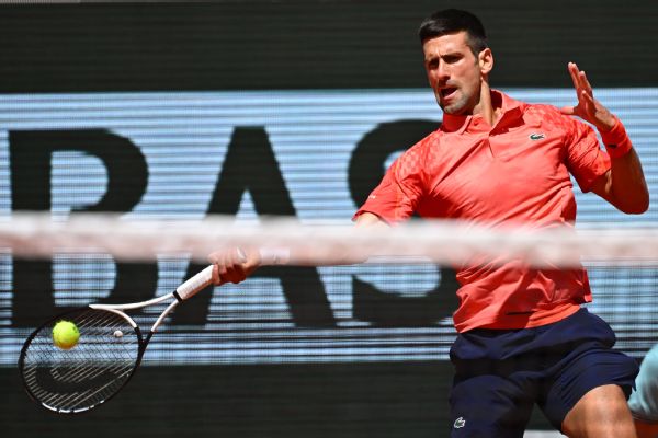 Novak Djokovic into French quarters for 14th straight year