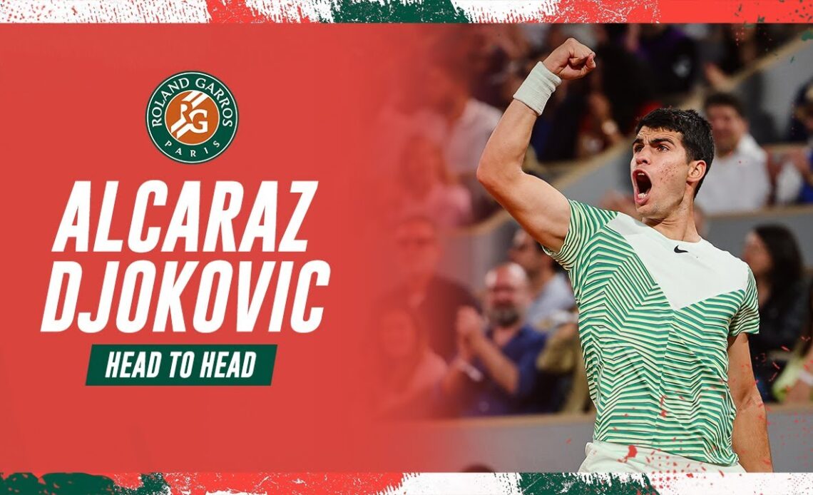 Novak Djokovic vs Carlos Alcaraz - Semi-finals Head to Head I Roland-Garros 2023