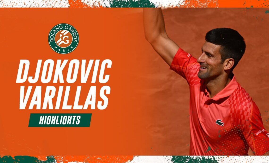 Novak Djokovic vs Juan Pablo Varillas - Round 4 Highlights I Roland-Garros 2023