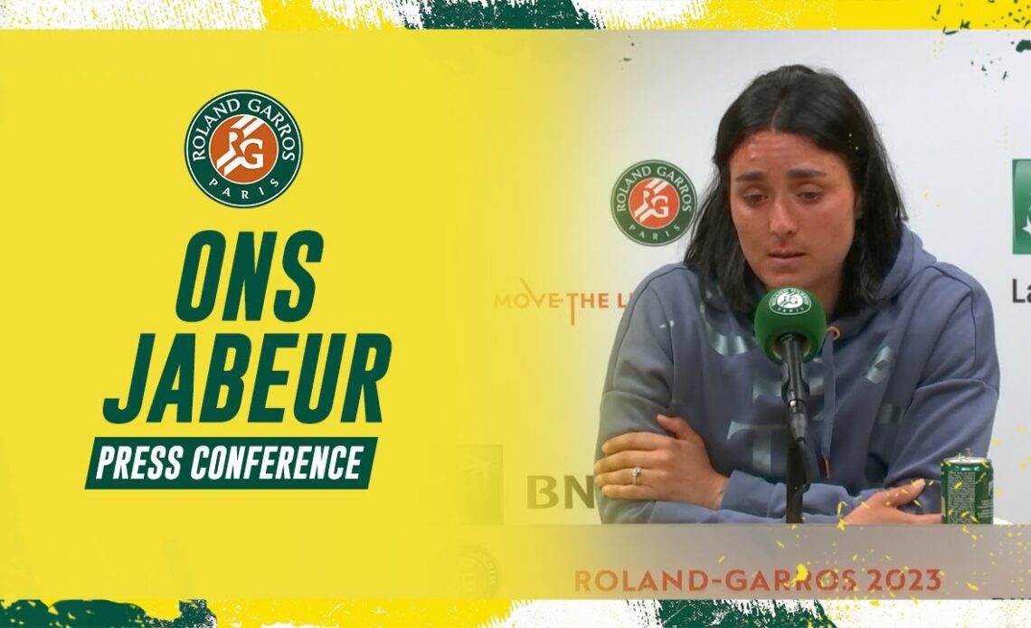 Ons Jabeur Press Conference after Quarterfinals | Roland-Garros 2023