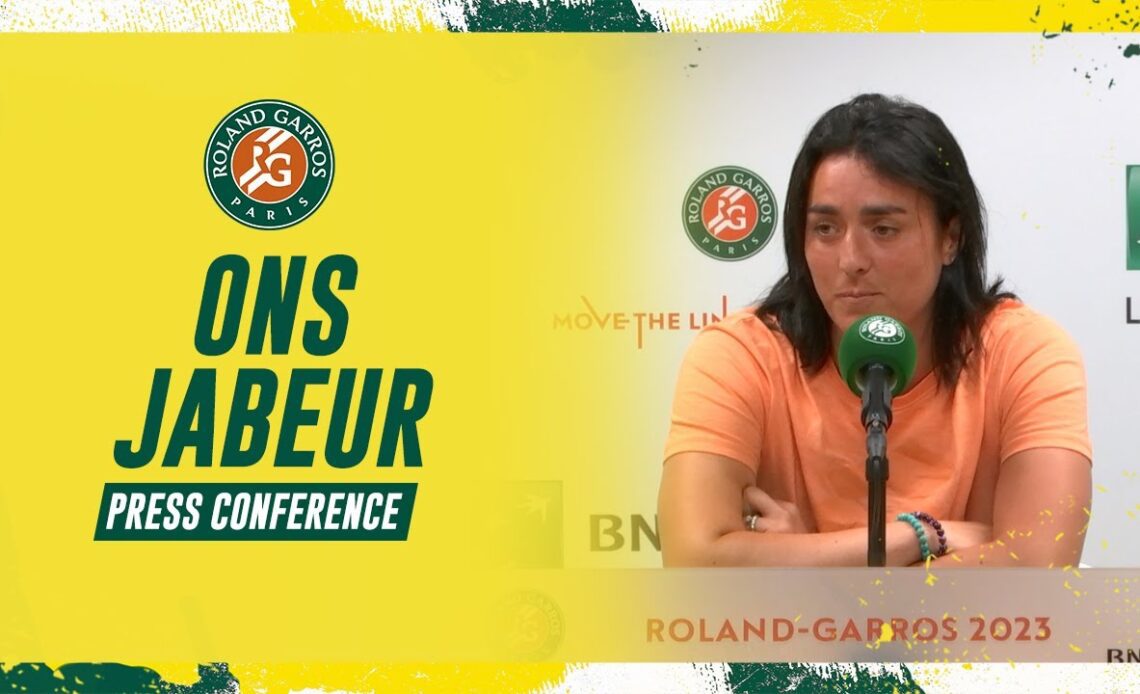 Ons Jabeur Press Conference after Round 4 | Roland-Garros 2023