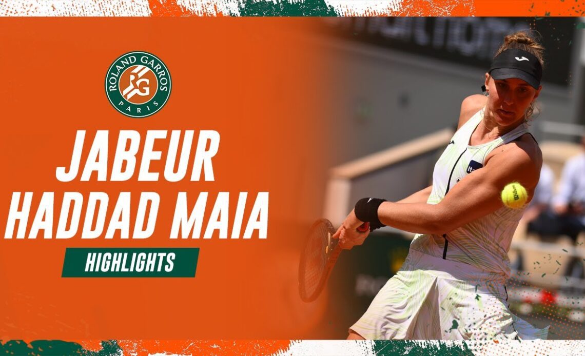 Ons Jabeur vs Beatriz Haddad Maia - Quarterfinals Highlights I Roland-Garros 2023