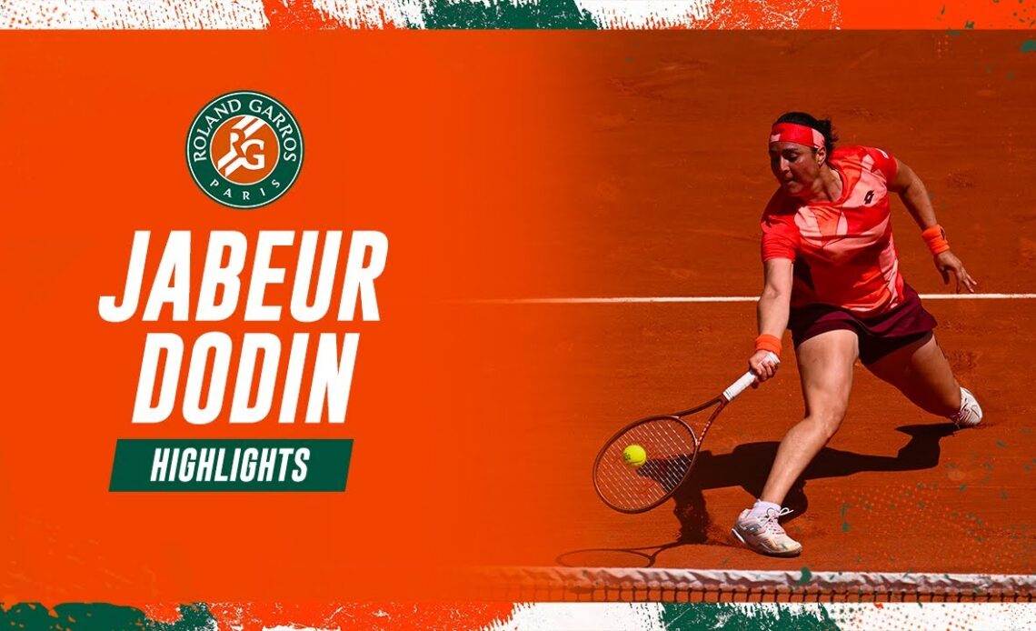 Ons Jabeur vs Oceane Dodin - Round 2 Highlights I Roland-Garros 2023