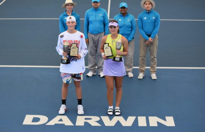 Rising stars Hewitt, Subasic claim ITF junior titles in Darwin | 11 June, 2023 | All News | News and Features | News and Events