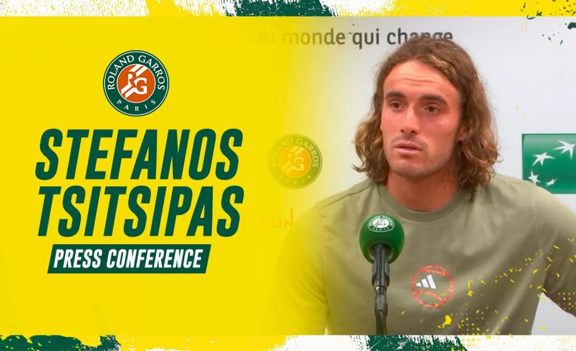 Stefanos Tsitsipas Press Conference - Quarterfinals | Roland-Garros 2023