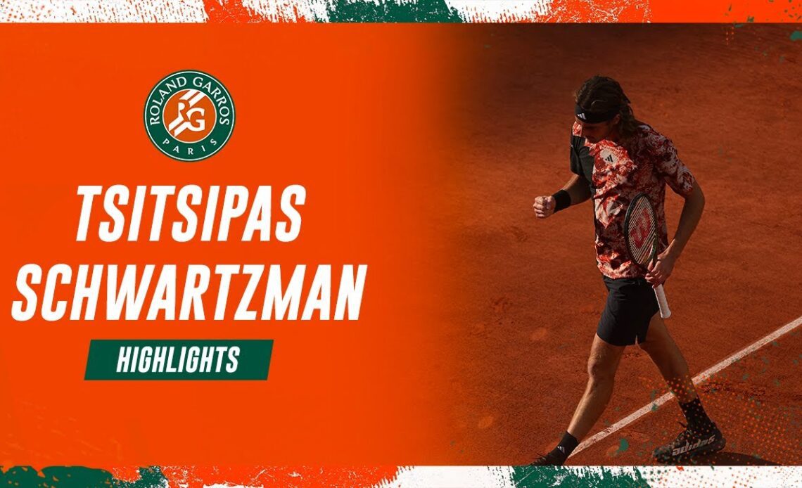 Stefanos Tsitsipas vs Diego Schwartzman - Round 3 Highlights I Roland-Garros 2023