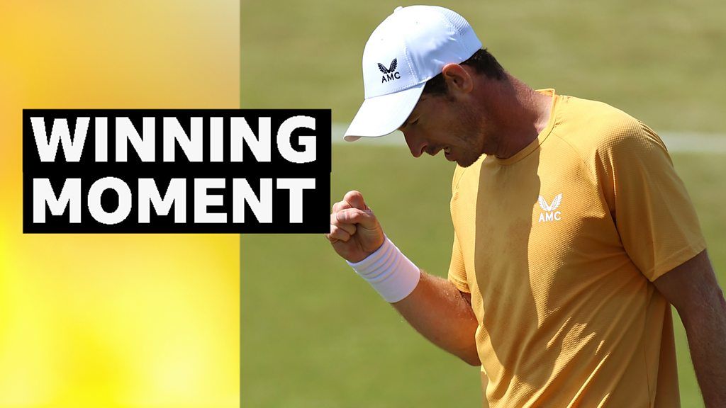 Surbiton Trophy: Andy Murray beats Chung Hyeon on grass-court return