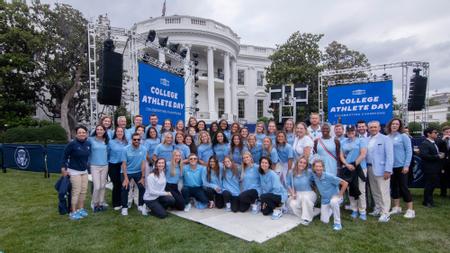 Tar Heel Teams Celebrate In Washington