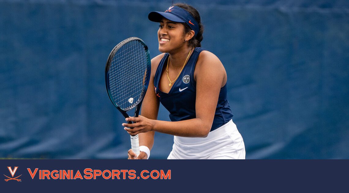 Virginia Women's Tennis | Natasha Subhash Repeats as Academic All-American