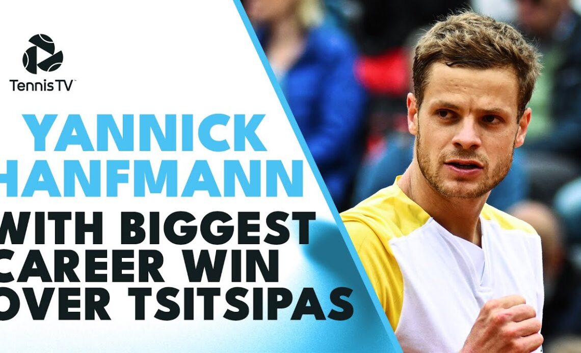 Yannick Hanfmann With Biggest Career Win Over Stefanos Tsitsipas! | Mallorca 2023 Highlights