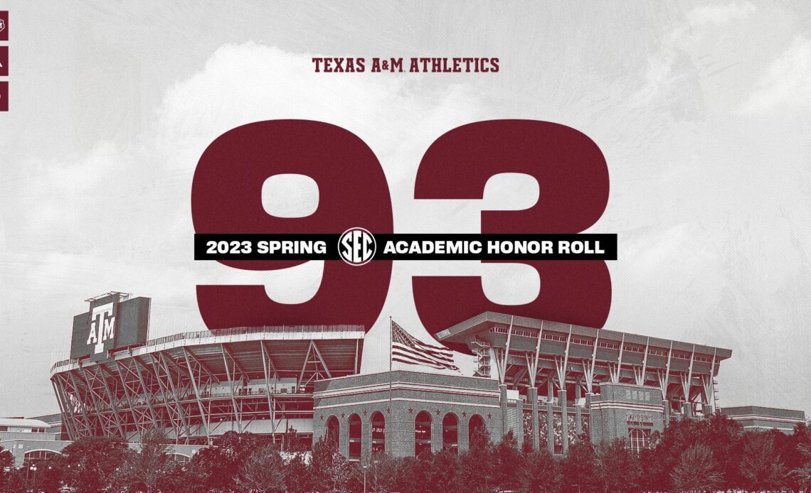 93 Aggies Named to Spring SEC Academic Honor Roll - Texas A&M Athletics