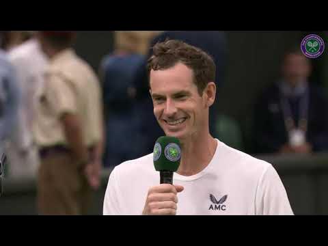 A Wimbledon Reunion | Andy Murray on the mic, Roger Federer in the Royal Box
