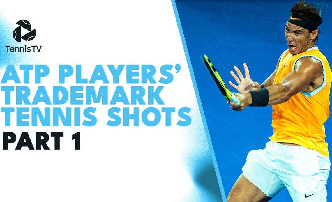 ATP Players' Trademark Tennis Shots | Part 1