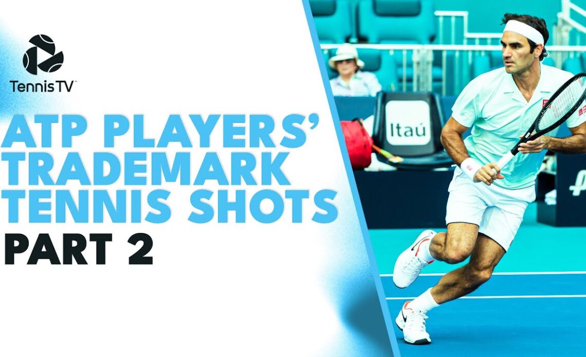 ATP Players' Trademark Tennis Shots | Part 2
