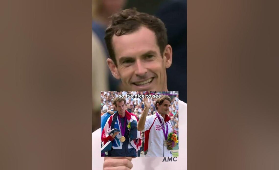 Andy Murray hasn't forgotten what Roger Federer did 😂 #shorts