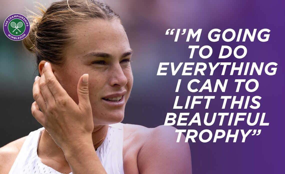 Aryna Sabalenka: Quarter-Finals Press Conference | Wimbledon 2023