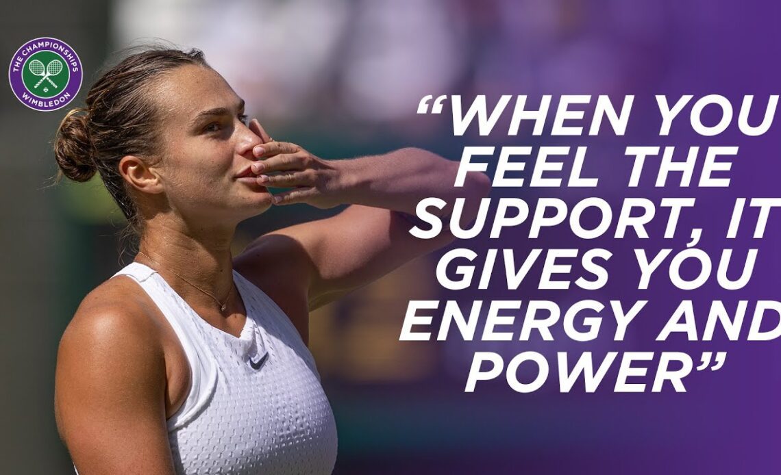 Aryna Sabalenka overcomes anger to beat Varvara Gracheva  | Wimbledon 2023