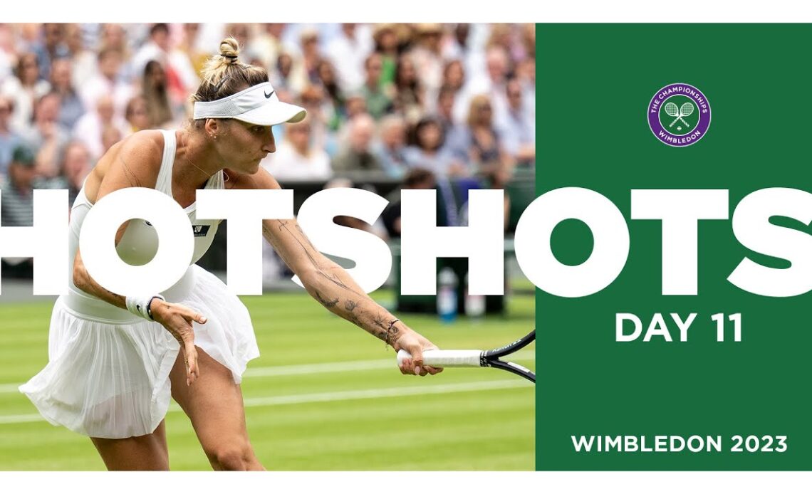 Big Shots At Big Moments | Hot Shots Day 11 | Wimbledon 2023