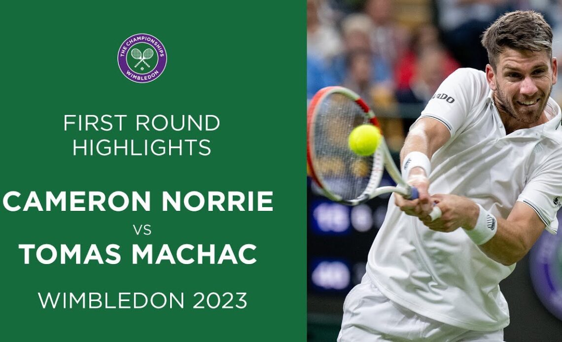 Cameron Norrie vs Tomas Machac | First Round Highlights | Wimbledon 2023