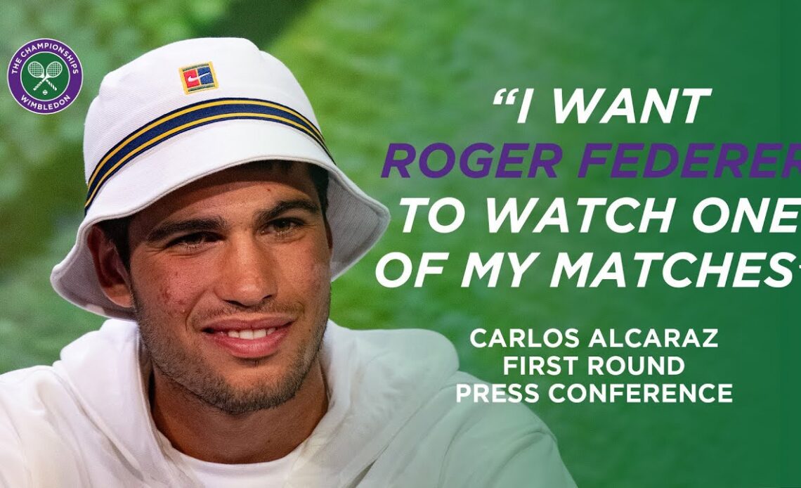 Carlos Alcaraz | First Round Press Conference | Wimbledon 2023