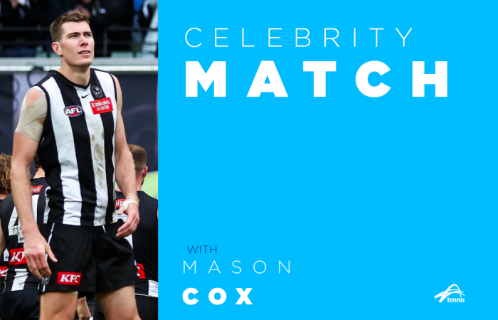 Celebrity Match with Mason Cox | 19 July, 2023 | All News | News and Features | News and Events