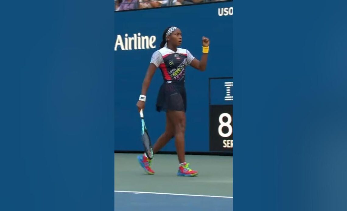 Coco Gauff's PERFECT forehand! 👀