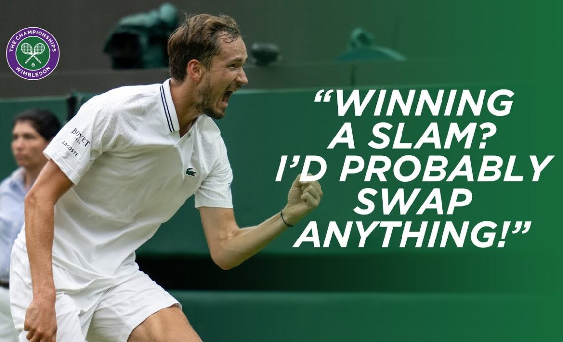 Daniil Medvedev is "very determined" to take his chances | Wimbledon 2023