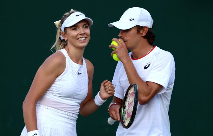 De Minaur makes winning debut in mixed doubles at Wimbledon | 7 July, 2023 | All News | News and Features | News and Events