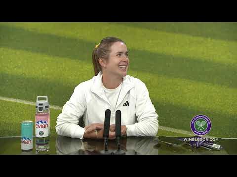 Elina Svitolina: First Round Press Conference