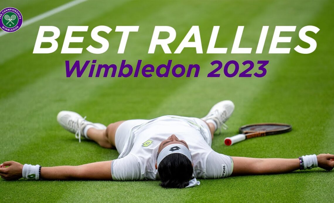 Exhilarating Rallies from Wimbledon 2023