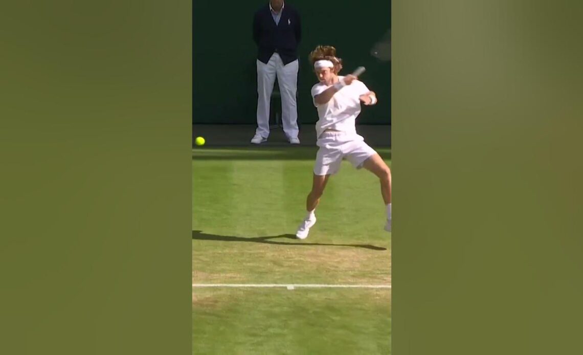 How Did Rublev Win This Point?!? 🤯 #shorts