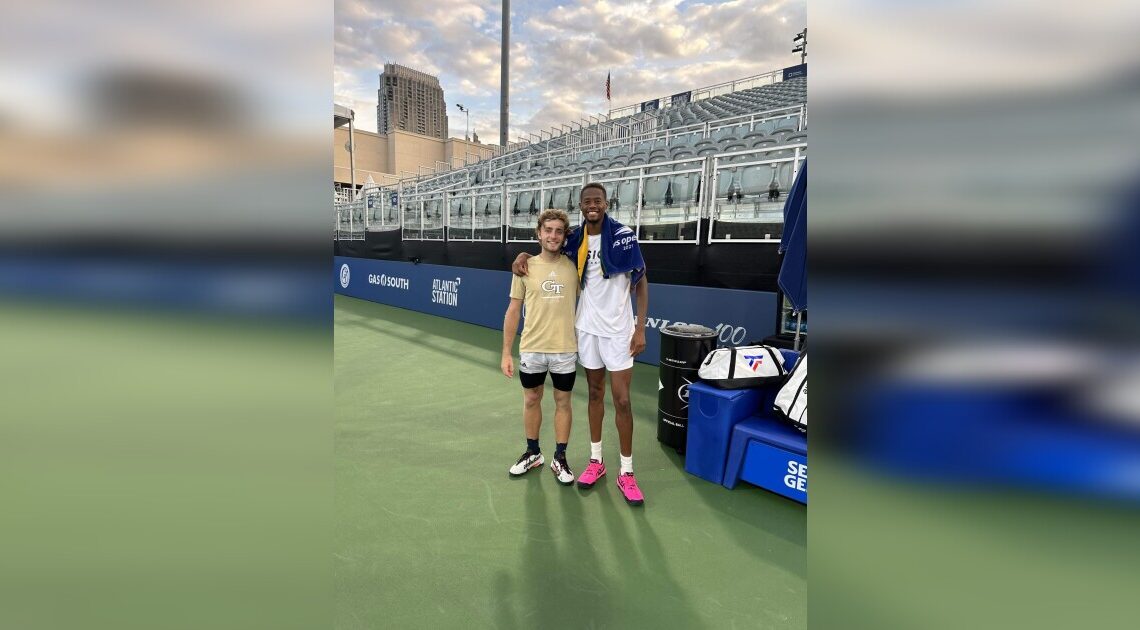 Jackets Meet on College Night at Atlanta Open – Men's Tennis — Georgia Tech Yellow Jackets