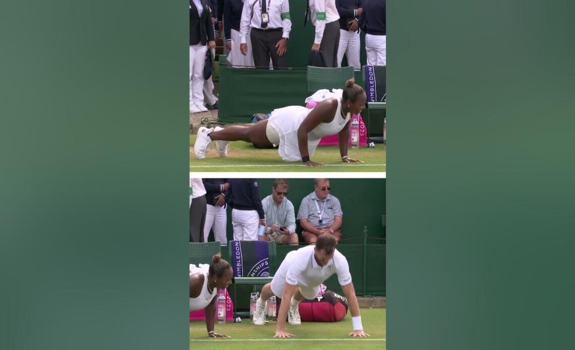 Jamie Murray vs Taylor Townsend: Flexing on the competition 💪 #shorts
