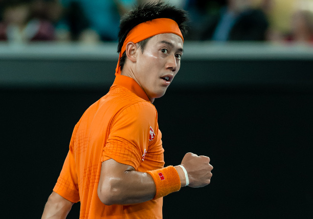 Kei Nishikori Wins First ATP Main Draw Match Since 2021