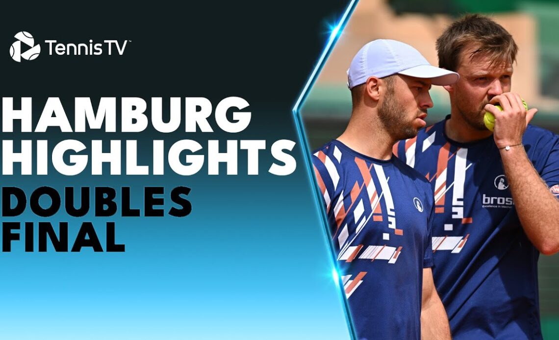 Kevin Krawietz/Tim Pütz Take On Sander Gille/Joran Vliegen | Hamburg 2023 Highlights Doubles Final