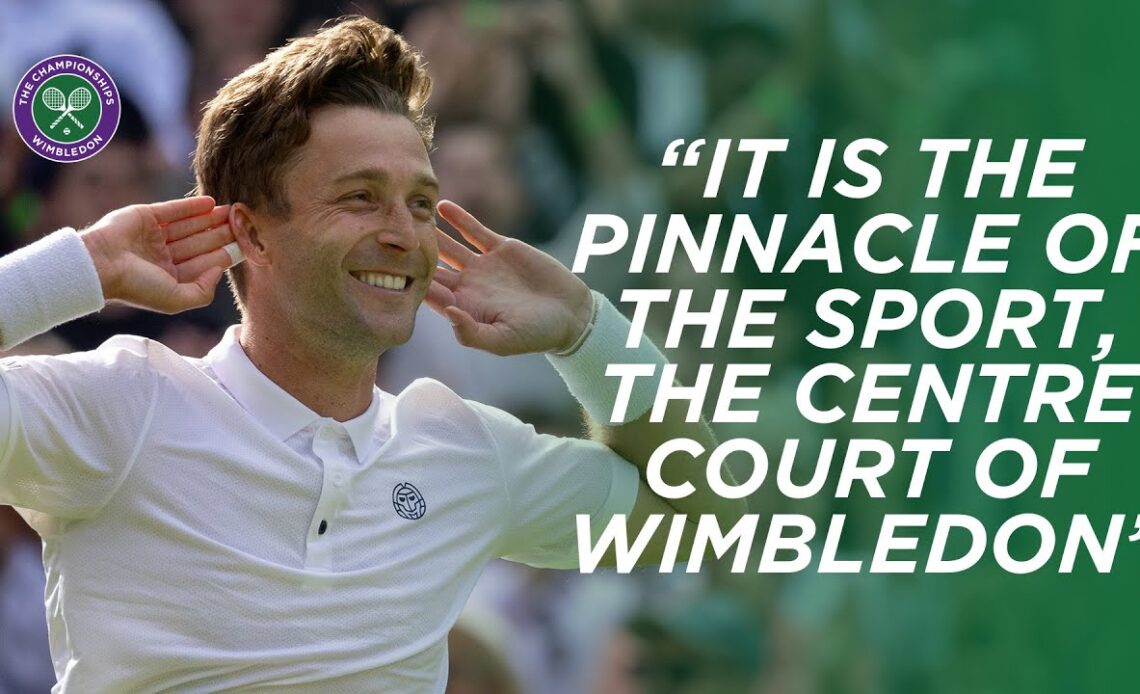 Liam Broady's "Monumental effort" in Centre Court victory and what it means to him | Wimbledon 2023