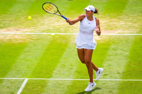 Madison Keys stops Mirra Andreeva to reach 2nd Wimbledon quarterfinal