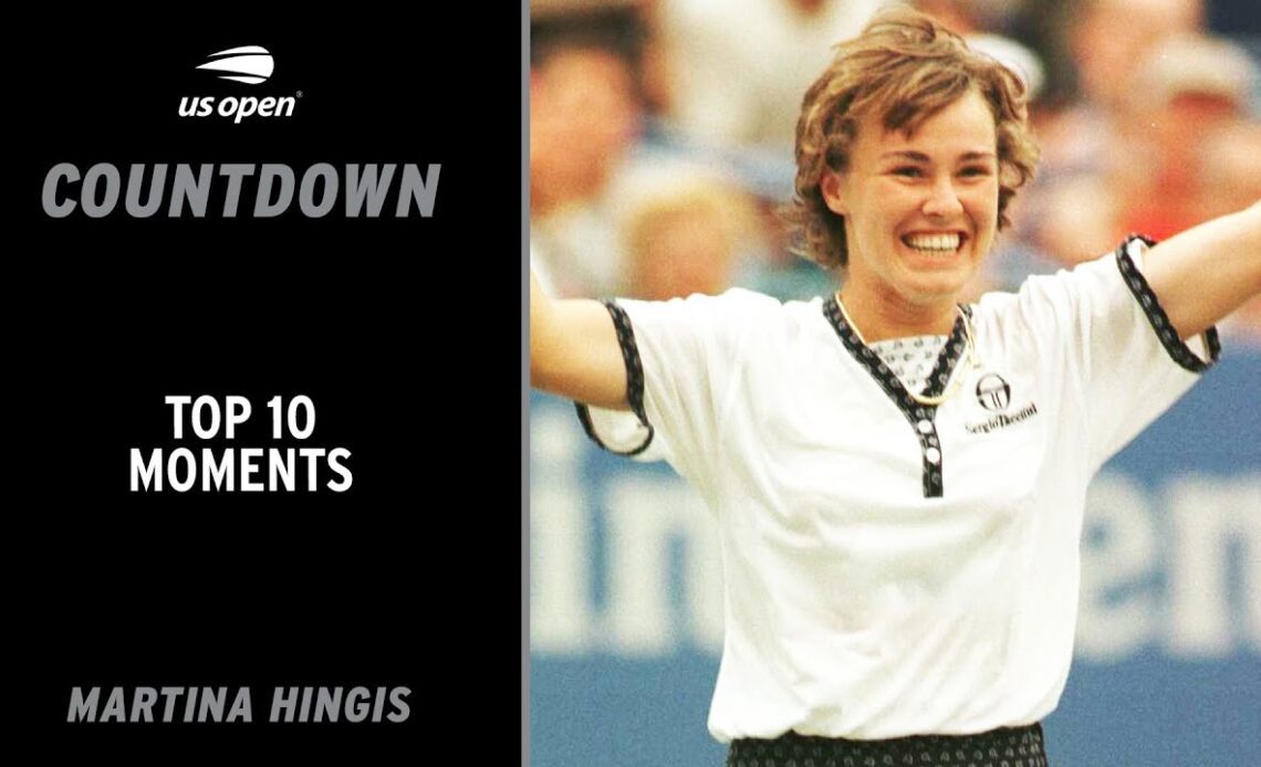 Martina Hingis | Top 10 Moments | US Open