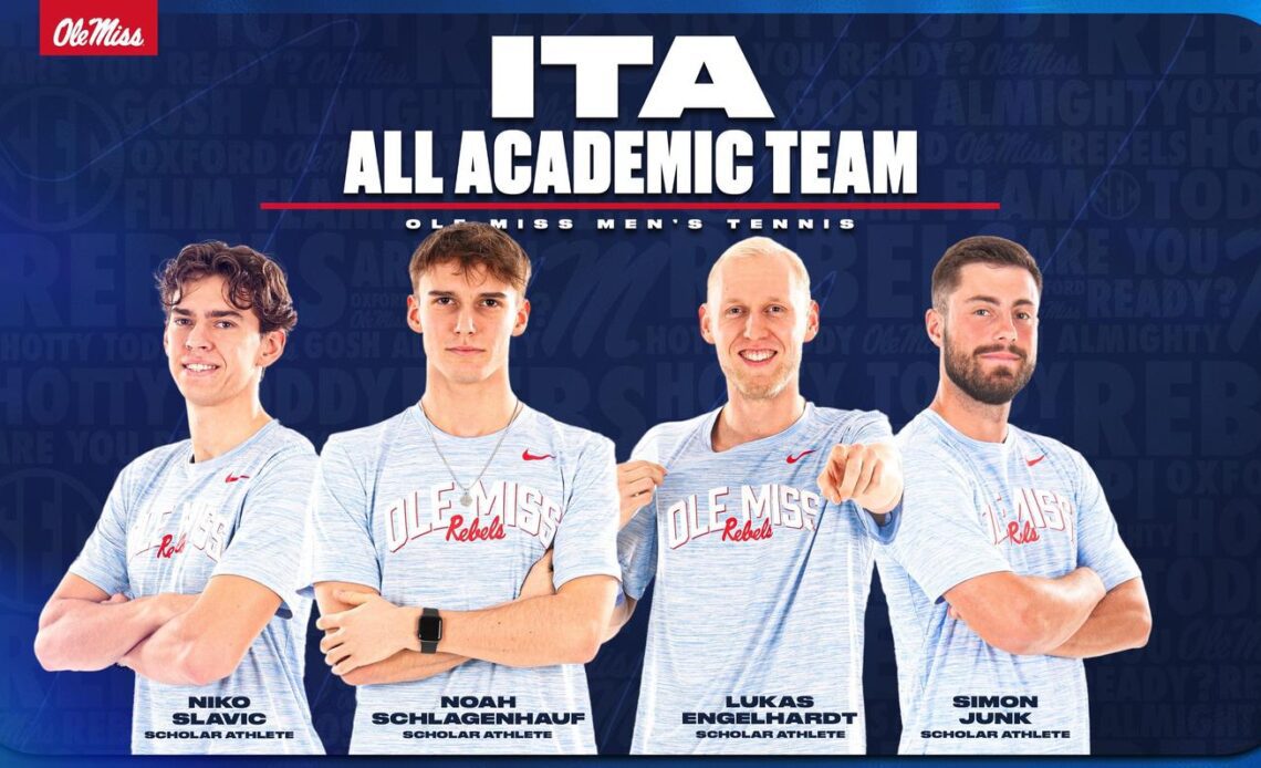 Men’s Tennis Grabs ITA All-Academic Team Recognition