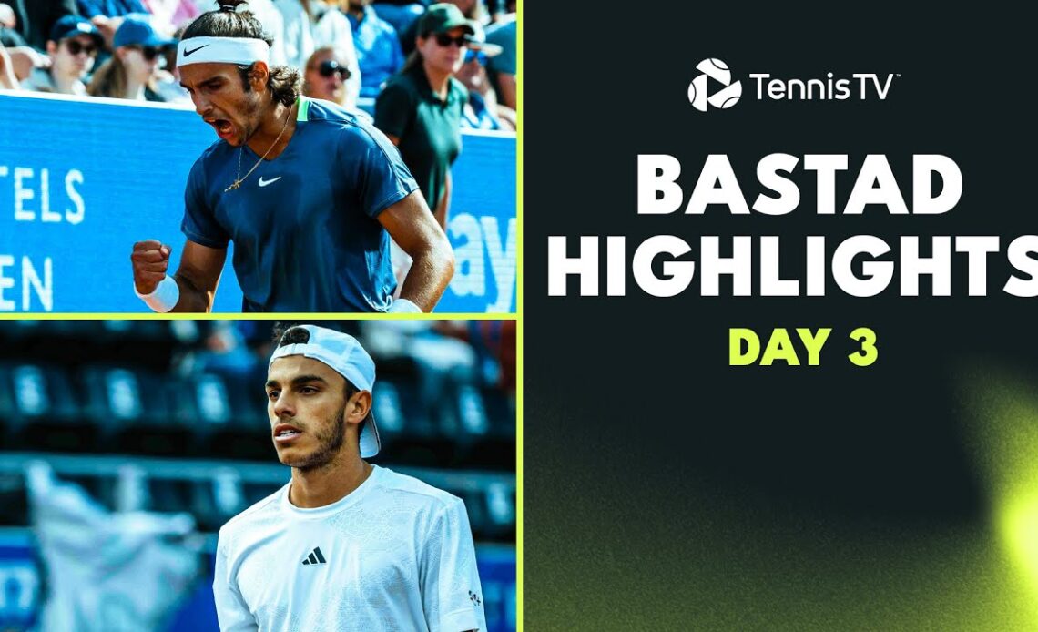 Musetti Battles Arnaldi; Cerundolo & More In Action | Bastad 2023 Highlights Day 3