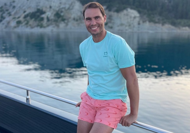 Nadal Shares Family Vacation Shot