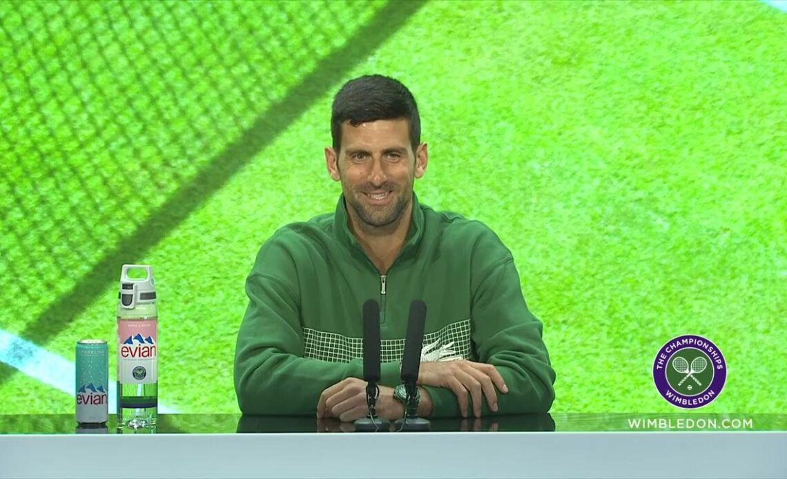 Novak Djokovic: First Round Press Conference