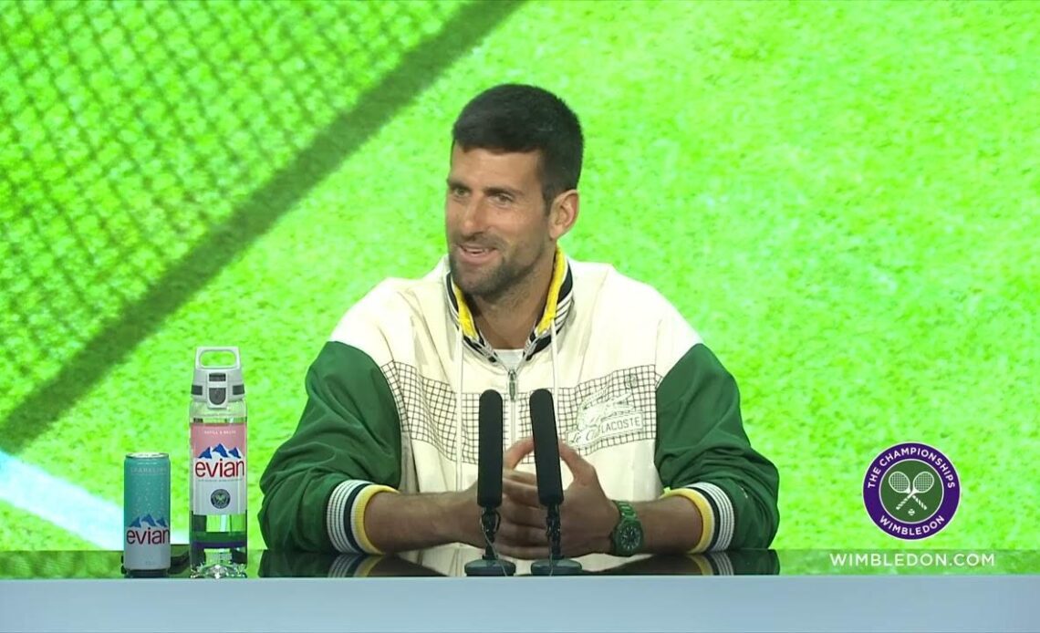 Novak Djokovic: Fourth Round Press Conference