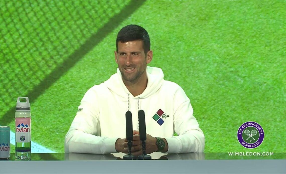 Novak Djokovic | Pre-Championships Press Conference | Wimbledon 2023