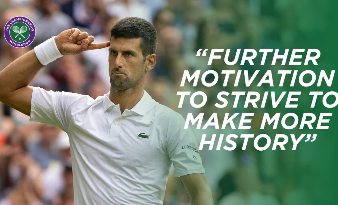 Novak Djokovic feeling "pressure" to win? Reigning champion through to Third Round | Wimbledon 2023